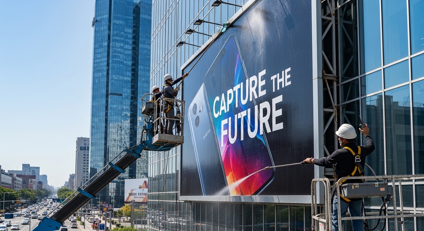 Signboard Cleaning