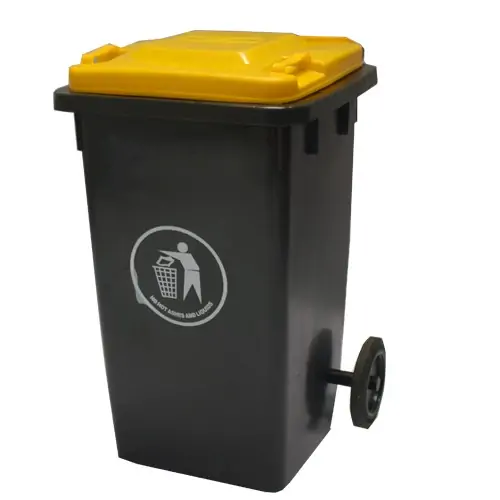 Plastic Dustbin with Wheel